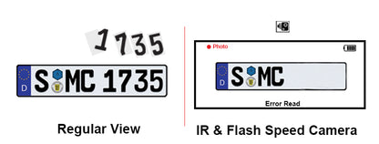 Invisible Number Plate Stickers